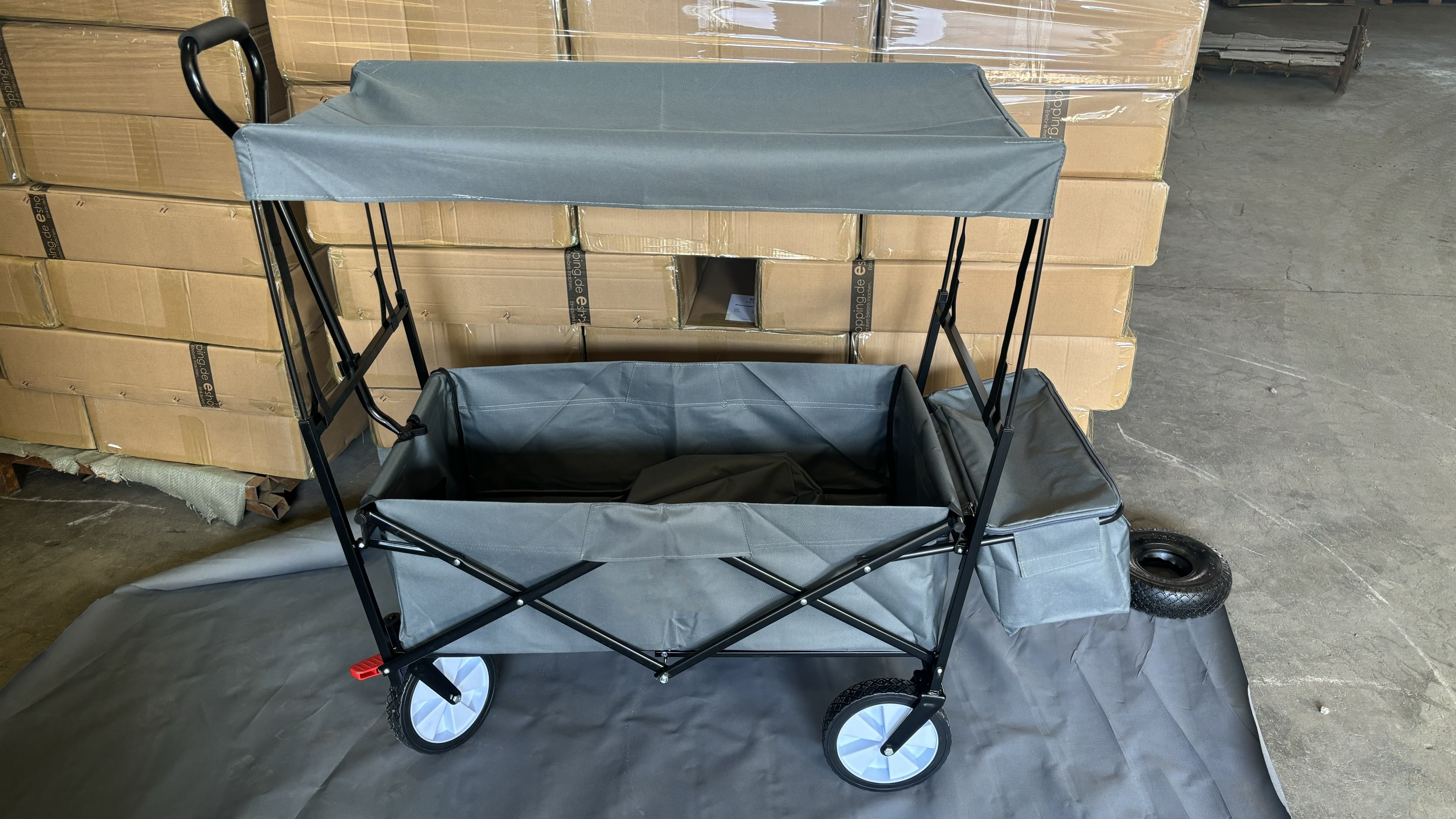 Tianhaida Outdoor Foldable Garden Picnic Fishing Folding Carry Beach Wagon Camping Cart Folding Wagon Cart