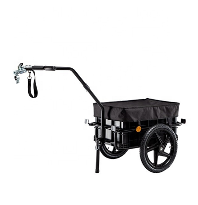 Heavy Duty Dog Bike Bicycle Trailer Pet Cart Carrier