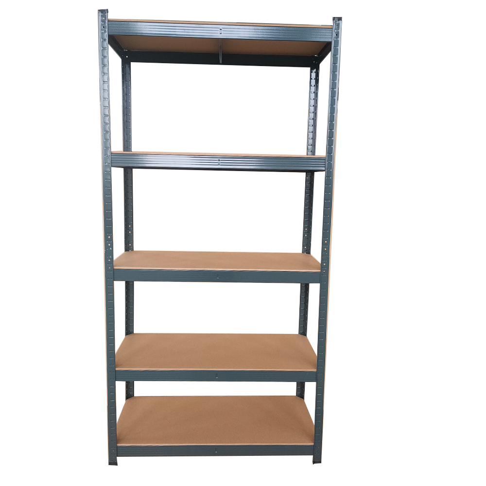 TIANHAIDA Heavy Duty Steel Frame 5-Tier Garage Shelf, Metal Multi-Use Storage Shelving Unit for Home/Office/Dormitory/Garage