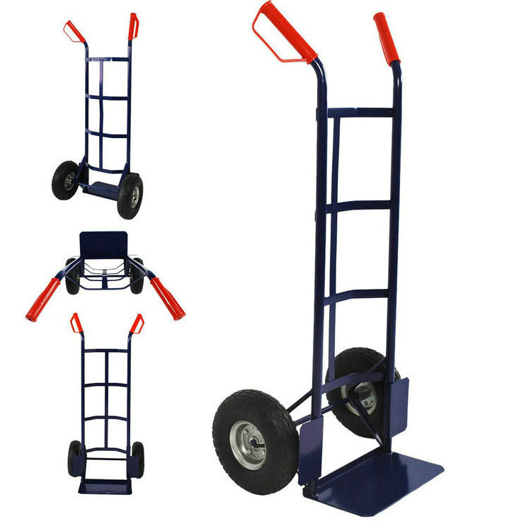 ht1830   Multi Purpose Heavy Duty  Warehouse Delivery Transport Sack Truck Industrial Hand Trolley