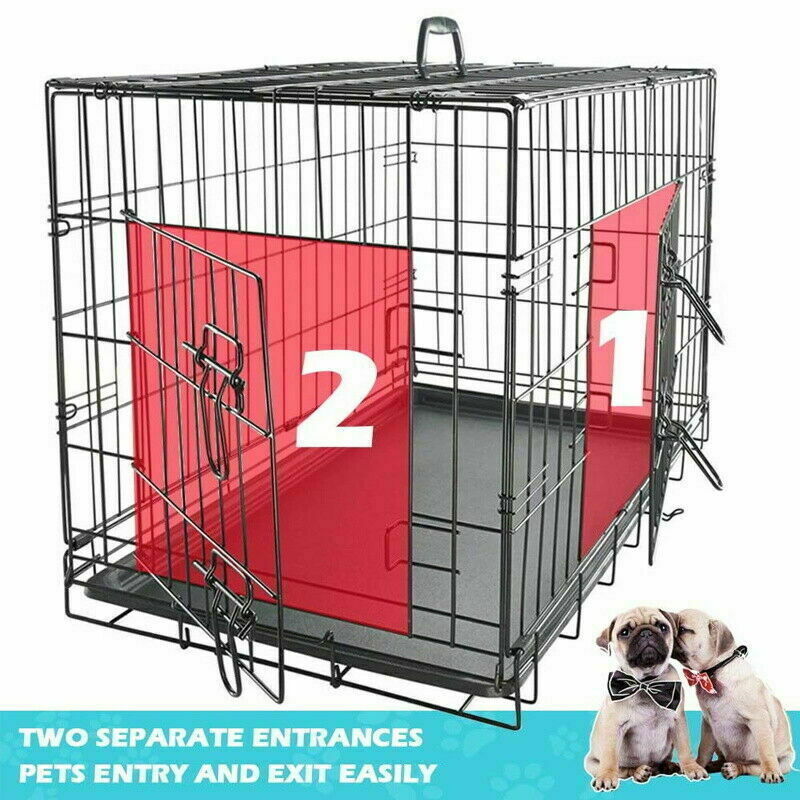 Wholesale Puppy Crate Cozy Pet Dog Crates Folding Metal Travel Dog Cages