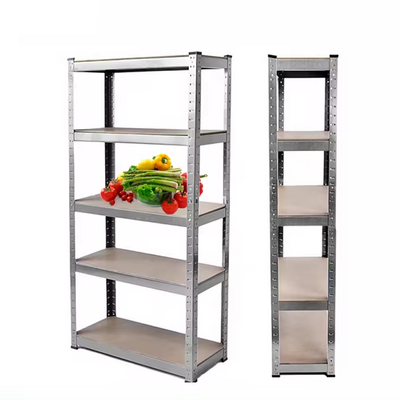 5 Tier Metal Shelf Shelving Unit Boltless Industrial Garage Storage Shelves Rack