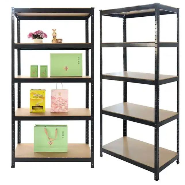 Tianhaida wholesale heavy duty garage 5 tier Estantes de metal storage metal boltless shelf rack