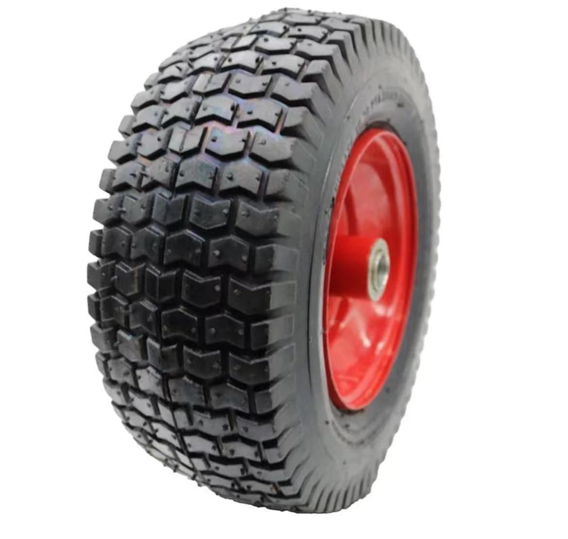 3.00-8 3.50-8 3.50-4 4.00-6 4.00-8 Pneumatic Inflatable Rubber Tyre Wheelbarrow Wheels