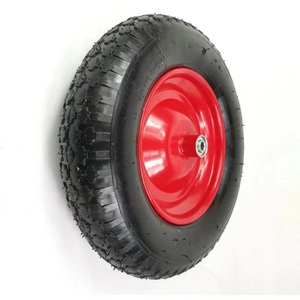 3.00-8 3.50-8 3.50-4 4.00-6 4.00-8 Pneumatic Inflatable Rubber Tyre Wheelbarrow Wheels