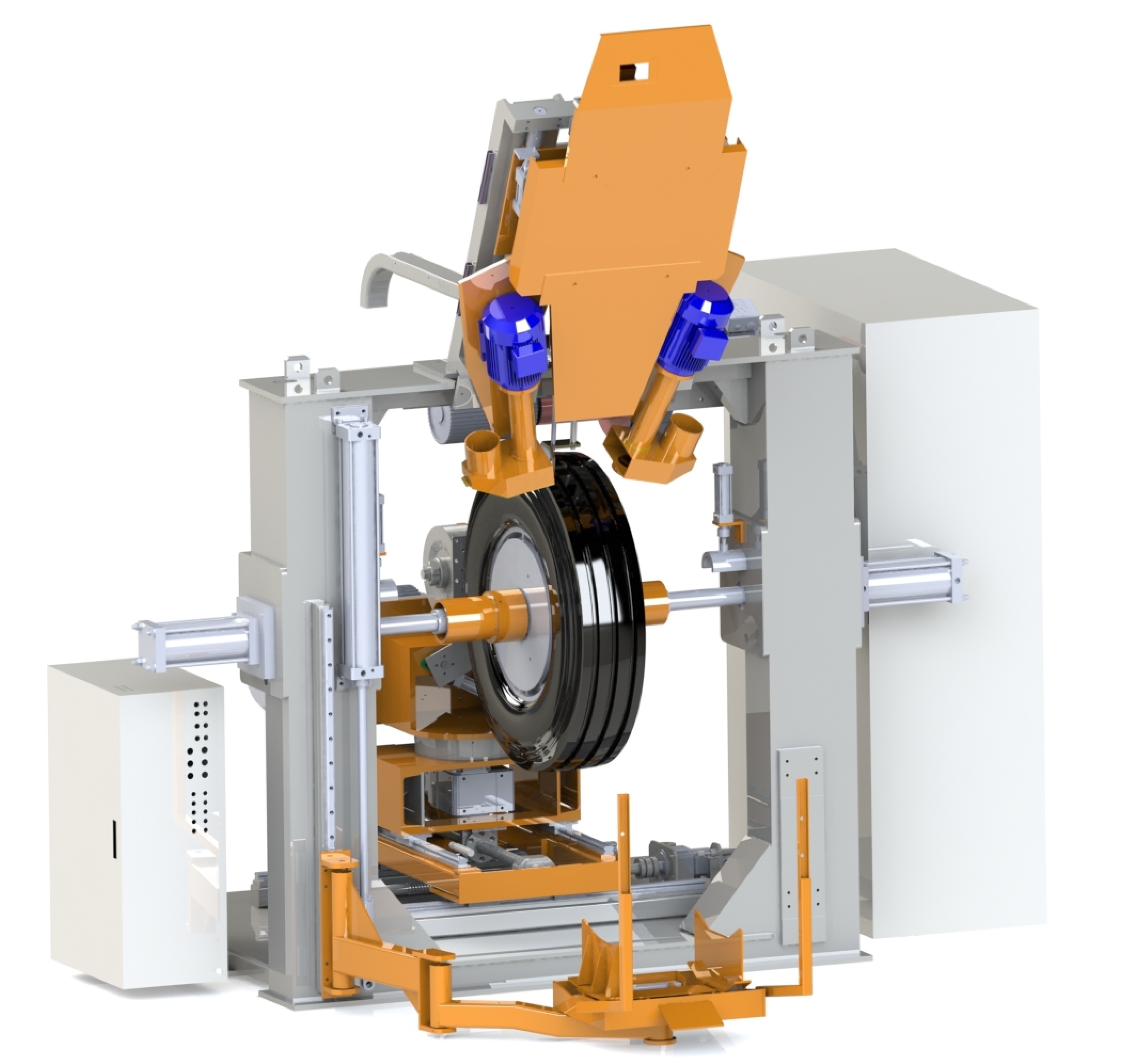 Tyre Retreading Dismantling Machine Automatic Glues For Tyre Retreading Motorcycle Vulcanized Tyre Retreading