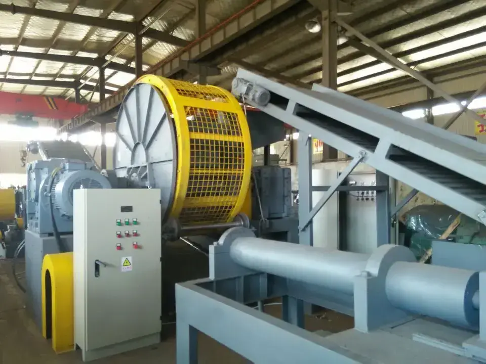 Container Equipment Tyre Recycling Line Recycled Tyre Rubber 55 Provided Shandong Tire Recycling Machine QRRPMM