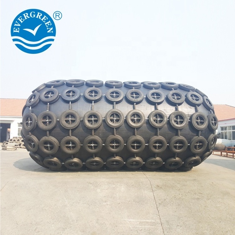 Pneumatic  Rubber Fender With Airplane Tyre  Float