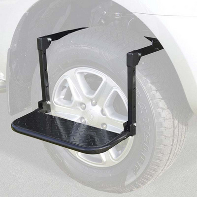 High Quality Folding Car Steel Wheel Tire Step for Car/SUV