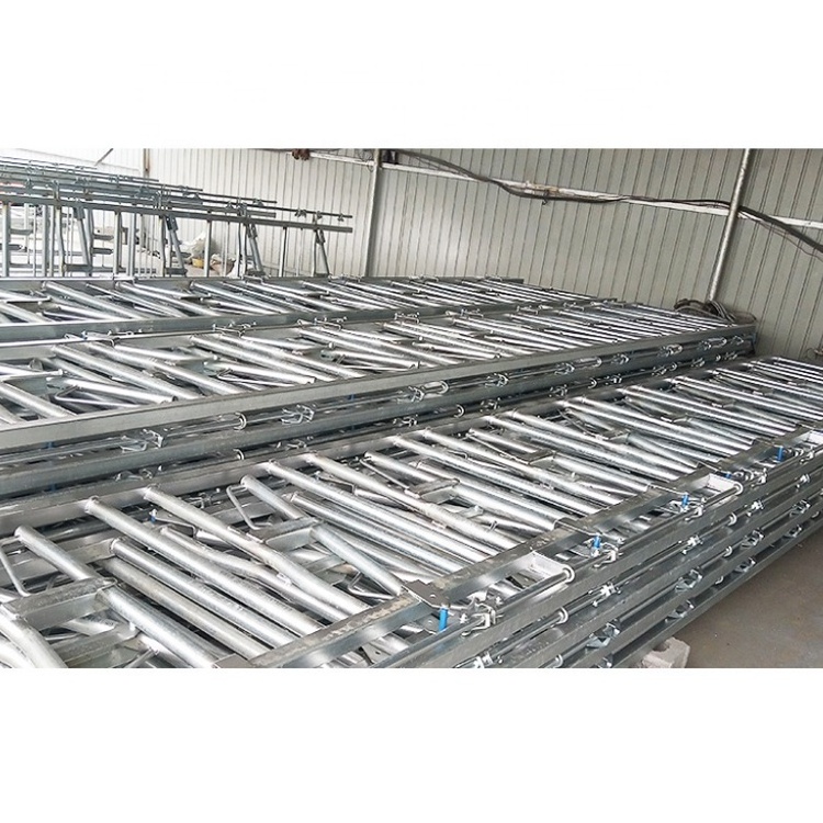 Factory price automatic galvanized cattle headlocks for cow