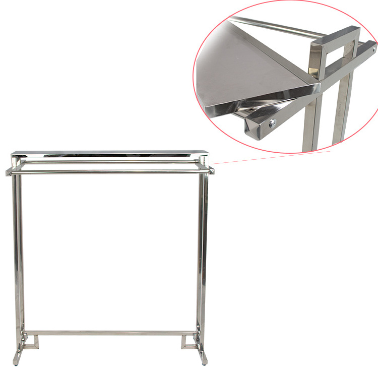 New Type Clothes Shelving Garment Display Rack A Grade Adjustable Metal Clothes Rack for Clothing Store