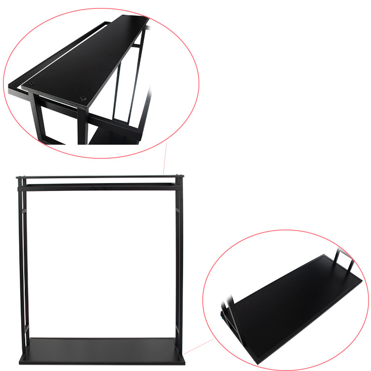 New Type Clothes Shelving Garment Display Rack A Grade Adjustable Metal Clothes Rack for Clothing Store