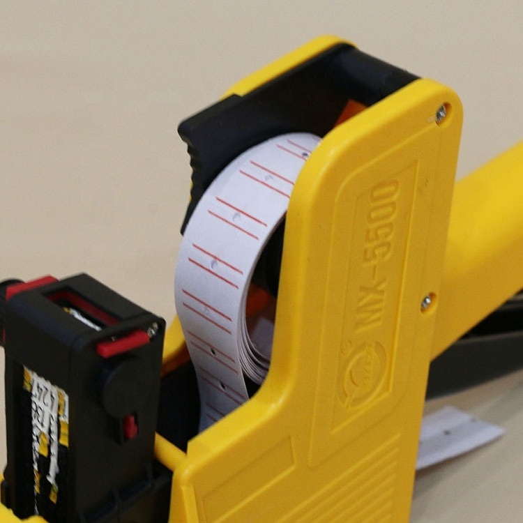 Single row plastic label gun for price