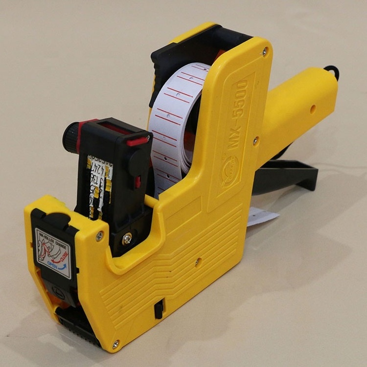 Single row plastic label gun for price