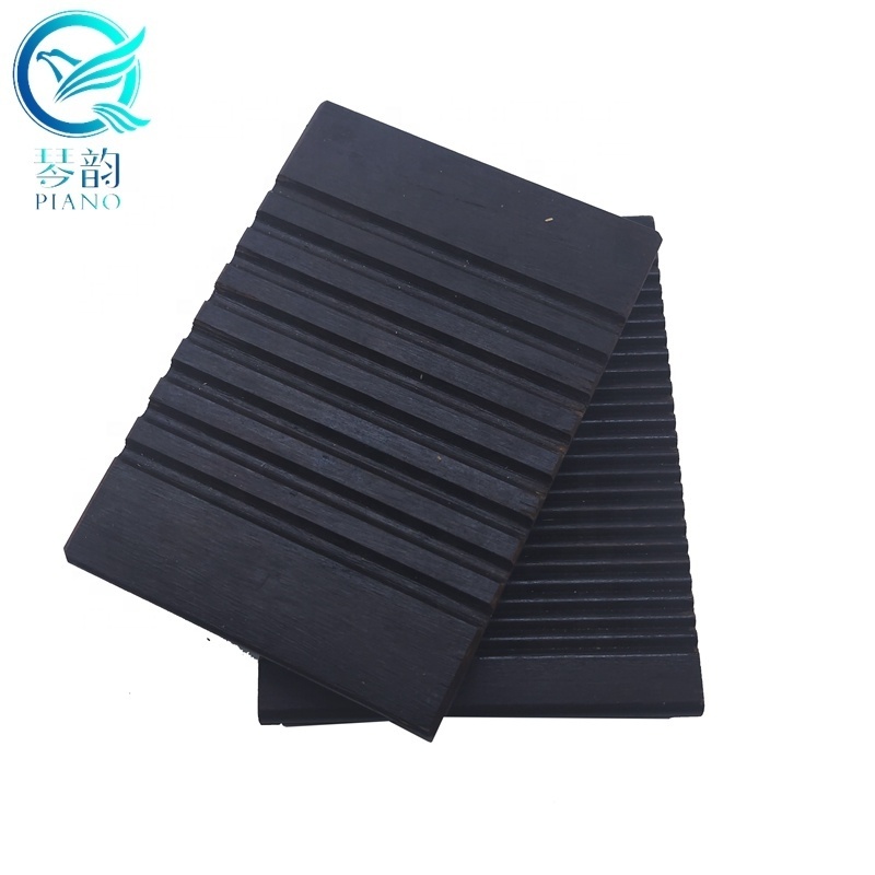 Eco-friendly Strand Woven 18mm carbonized bamboo decking and flooring for outdoor deck tiles / decking price