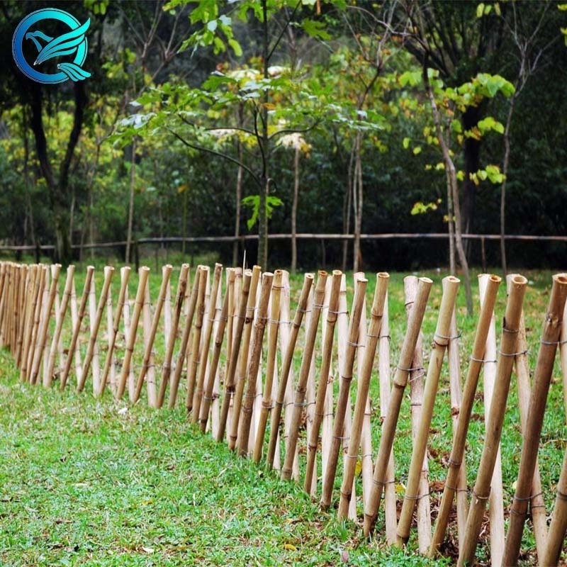 composite bamboo roll fence panels for bamboo fencing