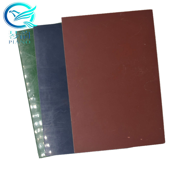 Green color anti-skip pp pvc plastic coated film faced plywood sheets 4x8 for decking good price manufacturer