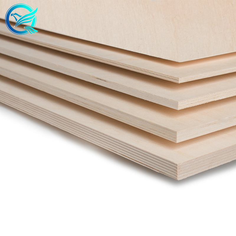 1/8 white or wood grain birch laminated plywood sheet / melamine plywood