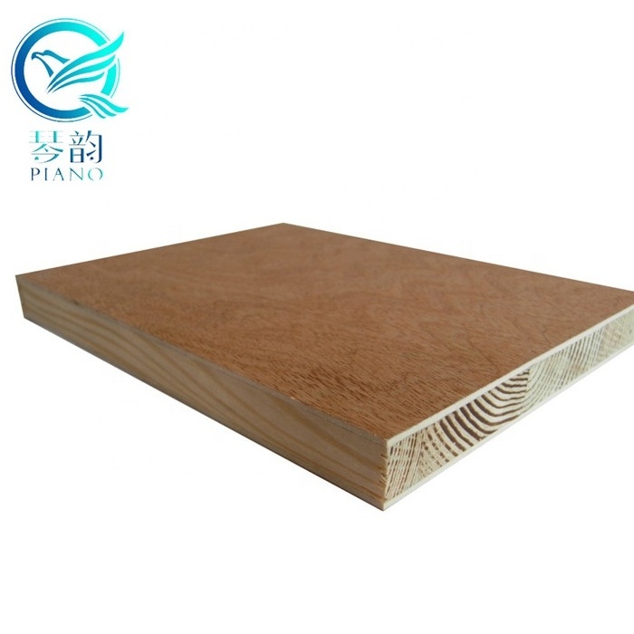 18mm white polyester 1 side bare core block board block board for furniture and cabinet 15mm block board