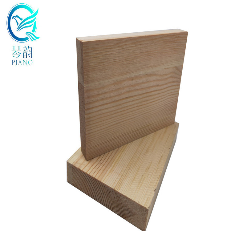 FSC CE certificated 25mm and 40mm pine poplar fir spruce paulownia wood finger jointed laminated board