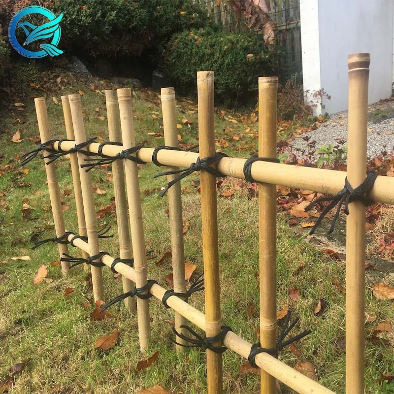 composite bamboo roll fence panels for bamboo fencing