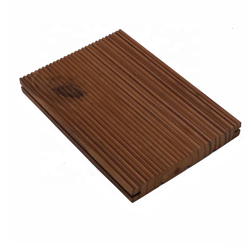 Hardwood Wood stain Wood flooring /carbonized oak wood for outdoor floor