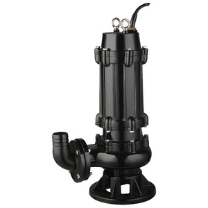 wq wearable centrifugal  submersible lake water sewage pump price list cast iron 5hp or dirty water basement pump