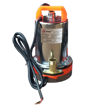 12v and 24v  high pressure water pump motor car washer low volume brush dc submersible pump for irrigation