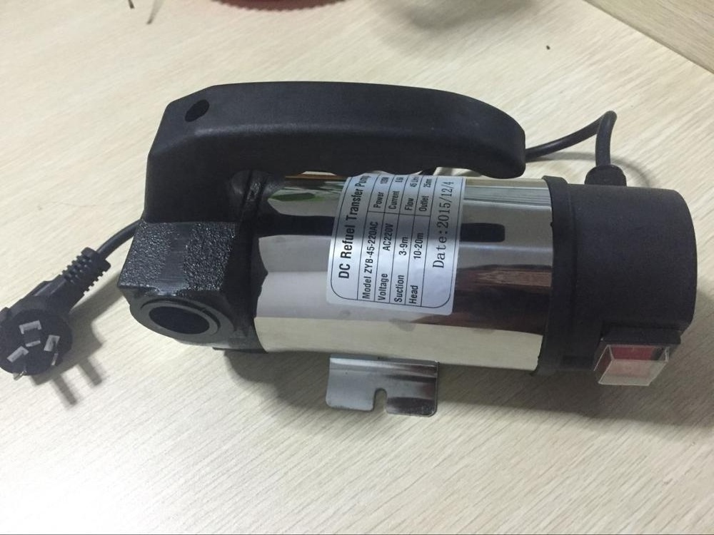 Hot sale 120W motor 12v diesel oil pump transfer pump 12v electric fuel pump