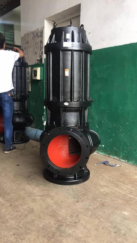 wq wearable centrifugal  submersible lake water sewage pump price list cast iron 5hp or dirty water basement pump