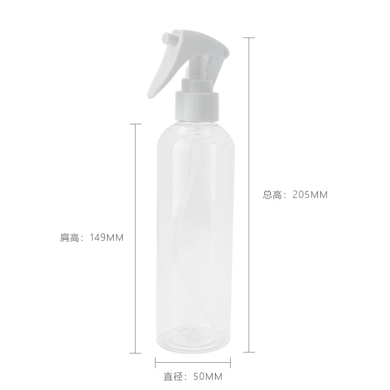 16oz/500ml PET plastic round shape gun sprayer bottle watering can spray bottle professional spray bottle of fine hair