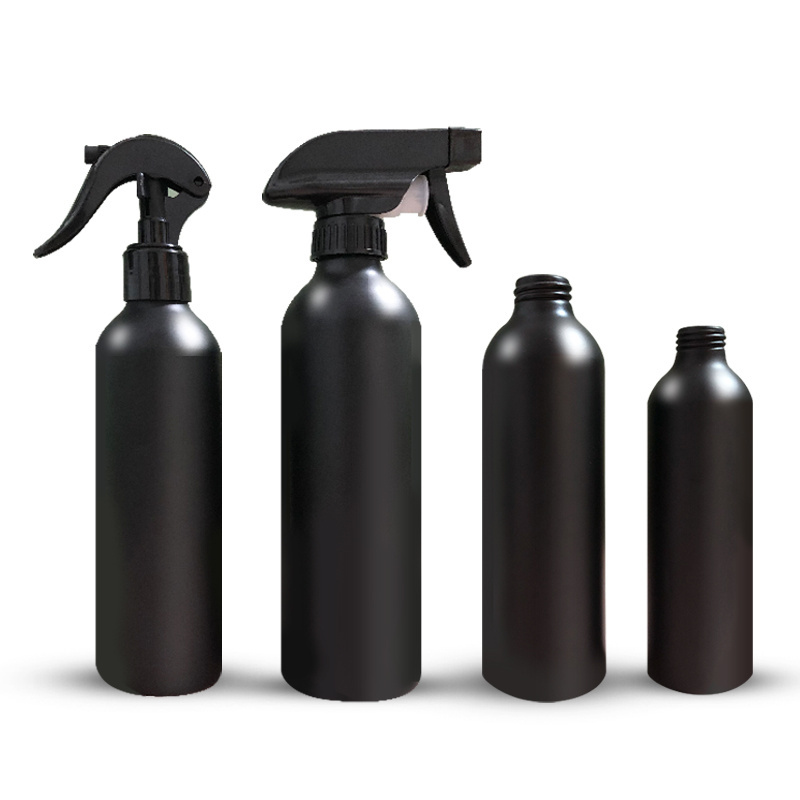 Wholesale 30ml 50ml 60ml 80ml 100ml  120ml 250ml Small Aluminum Spray Bottle Water  Bottle With Screw/spray top