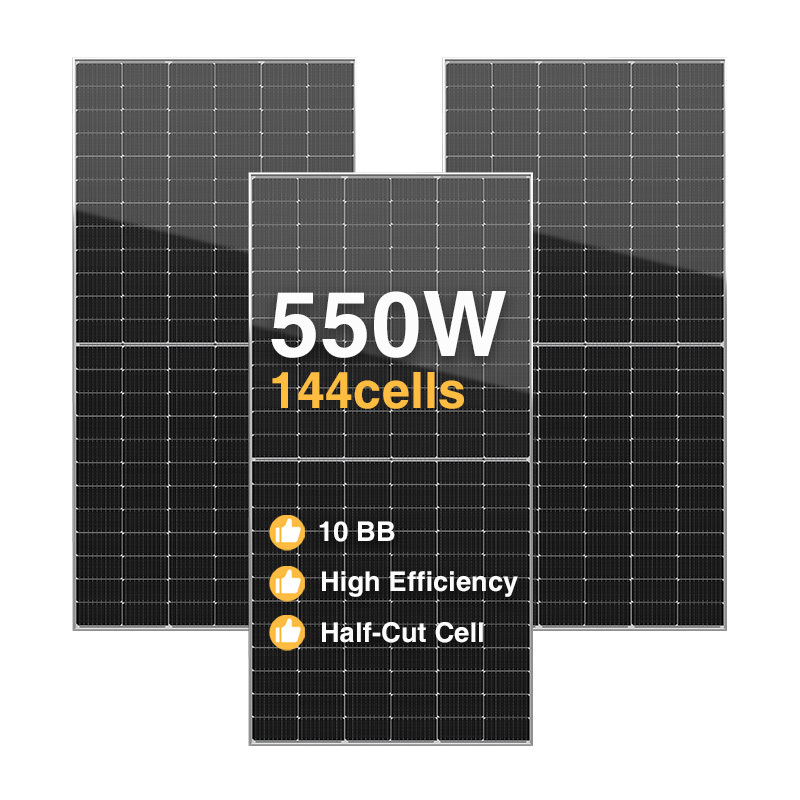 2024 Superior Quality Paneles Solares Kit 540W 550W 560W Module Solar Power Panels for energy management system