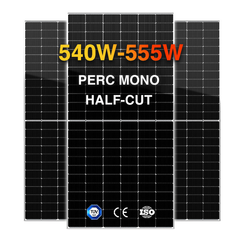 2024 Solar Panels 550 watts Double-glass Transparent Solar Panel Rotterdam PV Module 540W 545W Paneles Solares