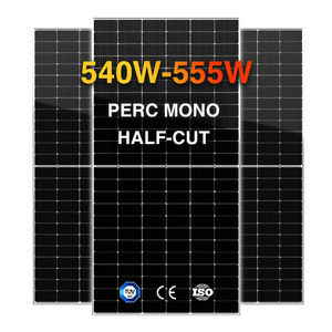 2024 Solar Panels 550 watts Double-glass Transparent Solar Panel Rotterdam PV Module 540W 545W Paneles Solares