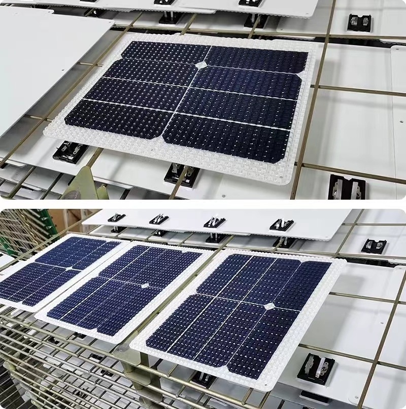 2024 Solar Panels 550 watts Double-glass Transparent Solar Panel Rotterdam PV Module 540W 545W Paneles Solares