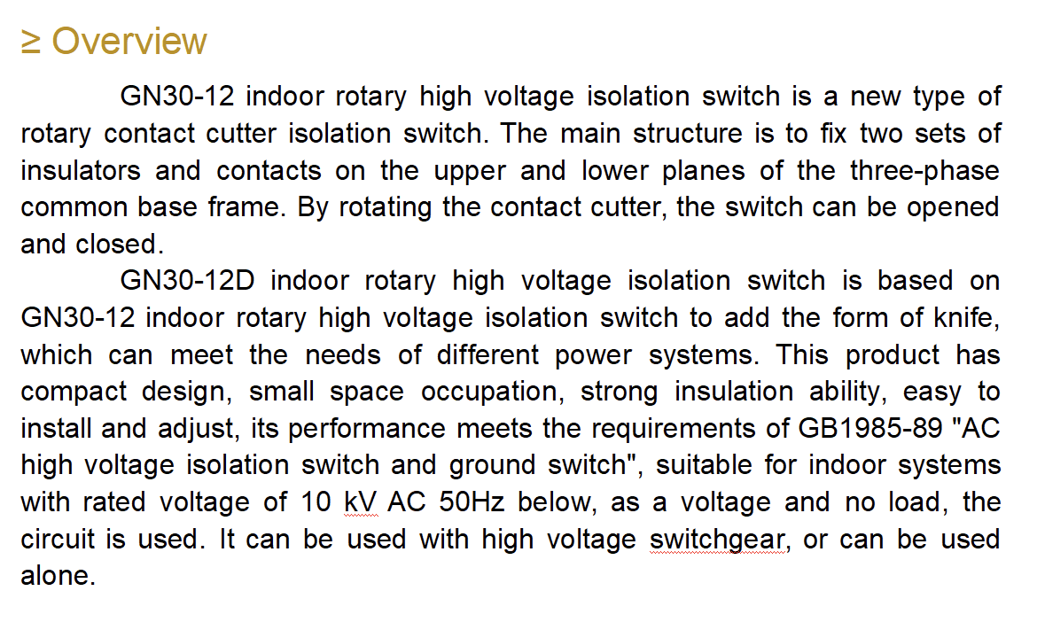 2024 Lowest Indoor High 12kv Rotary Ac Disconnect Isolator Price Isolating Switch