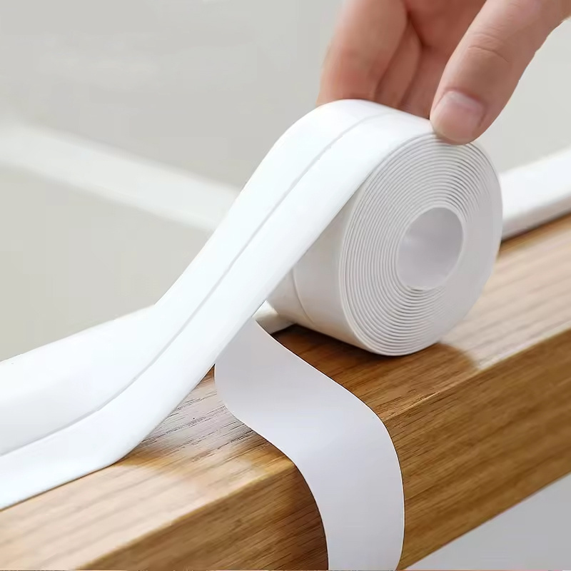 Waterproof Tape Self Adhesive Caulk Strip For Bathroom and Kitchen Self-adhesive Tape Waterproof Sealing Strip