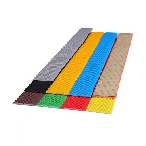 Stair nosing PVC sealing strip Stair tread transition strips Non-slip PVC Rubber Strips for Stairs