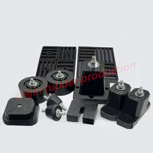 Air conditioner vibration damping pad System vibration damper Rubber shock absorbing pad for external unit