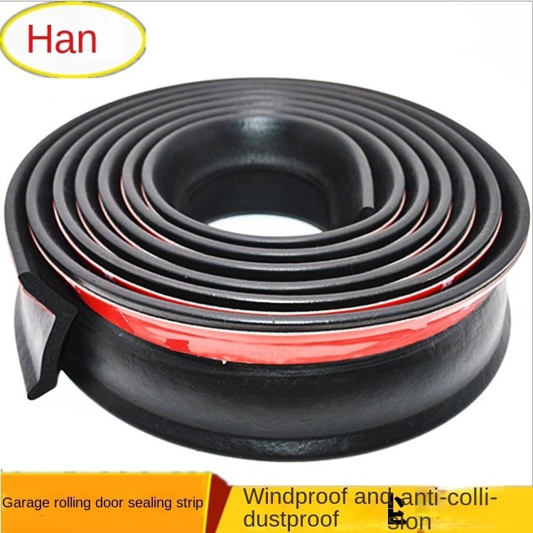 2023 Garage door Bottom Rubber Bottom Threshold Side Seal Strip Weatherstrip Top and Side Garage Door Floor Threshold Seal