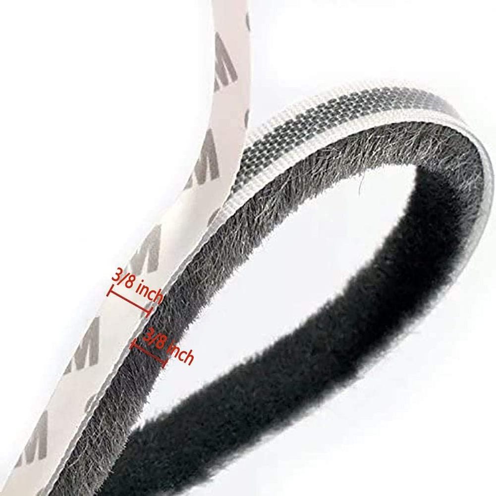 pvc pp self Adhesive wool pile pest control seal Strip Window Door House Sound insolation Wind Dust proof mohair weather Strip