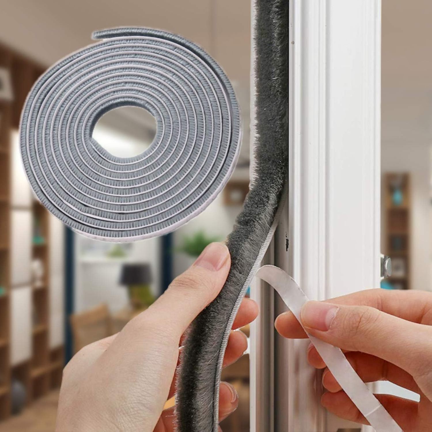 pvc pp self Adhesive wool pile pest control seal Strip Window Door House Sound insolation Wind Dust proof mohair weather Strip