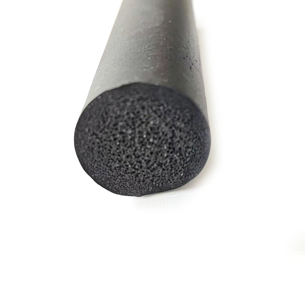 Customized EPDM rubber sponge foam extruded soft sealing strip for sound insulation and cushioning