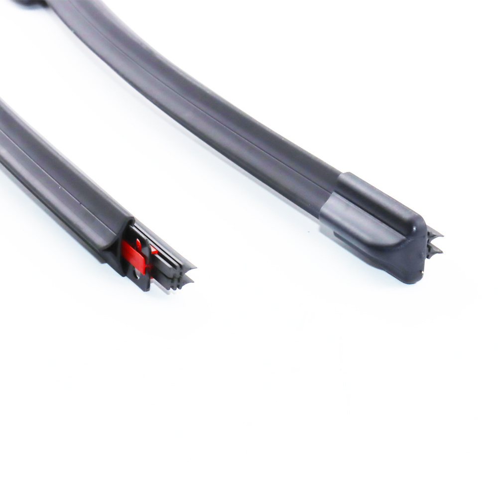 Double rubber strip wiper wholesale multi-functional interface HD double rubber strip wiper auto wiper blade