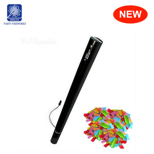 rechargeable nightclub wedding electric colorful paper confetti cannon electric