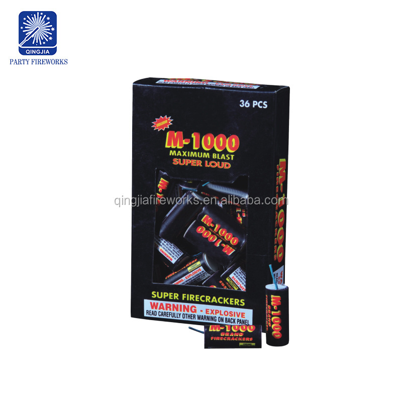 M1500 1000 100Super loud sounder bomb crazy bang spanish fireworks silver cracker fireworks