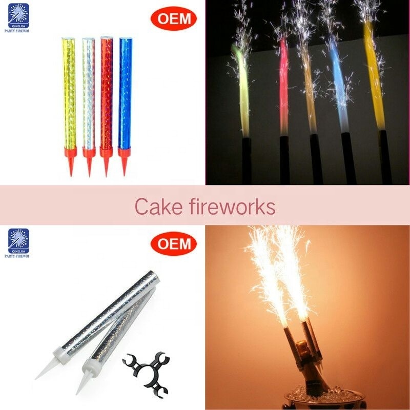 Factory 10 15 20cm Sparkler Cake Birthday Candles Fireworks Handheld Ice Fountain Sparkling For Bottle Champagne Nightclub Party