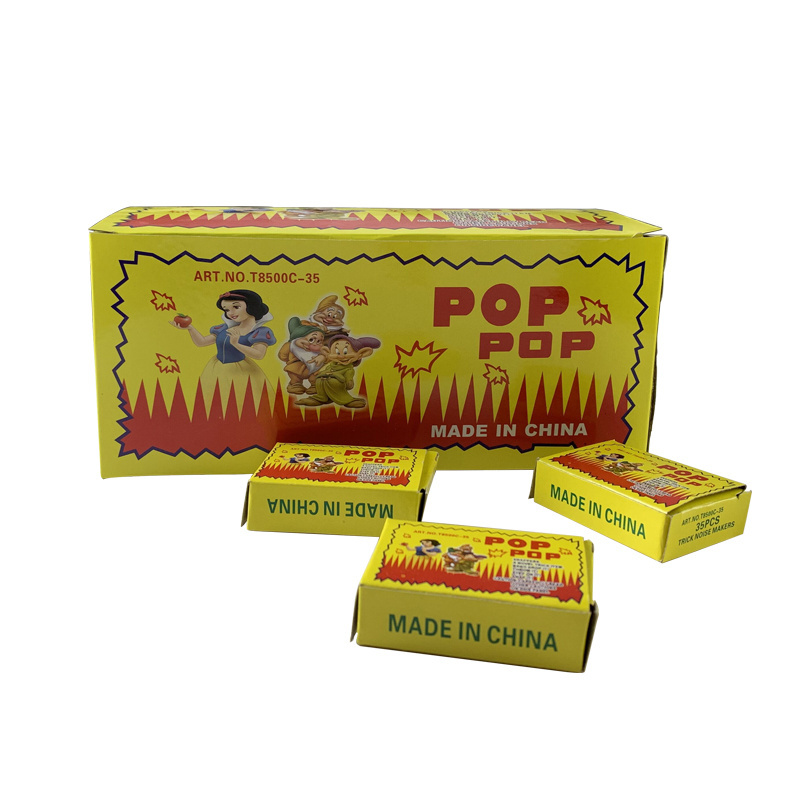 New packing wholesale noverty kids firework pop pop snappers firecrackers fireworks