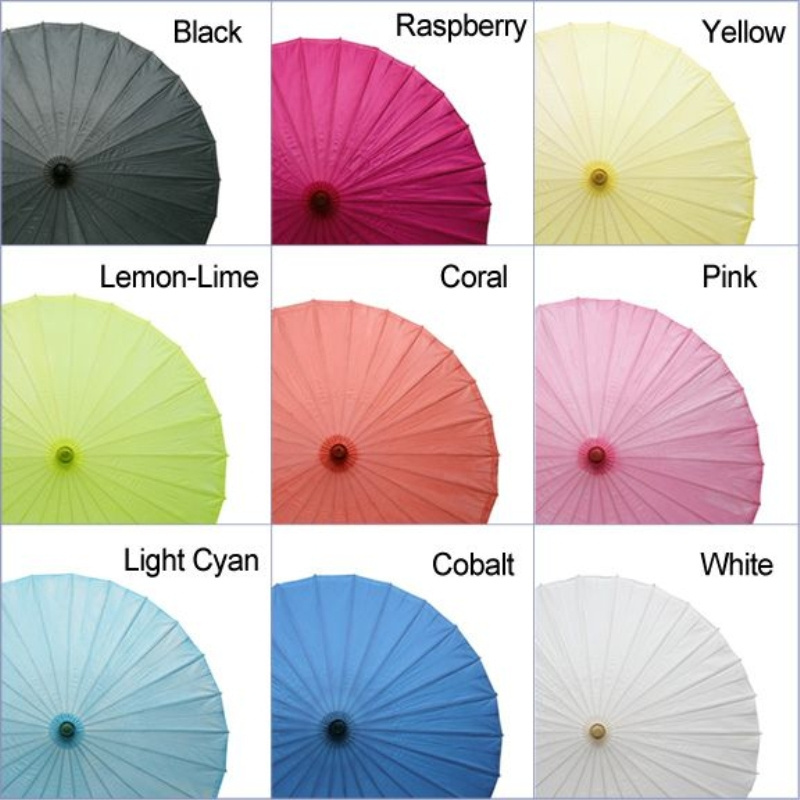 Chinese factoryJapanese white wedding oil paper umbrella